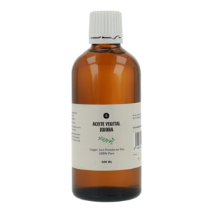 PLANETA HUERTO | Aceite Vegetal de Jojoba BIO 100 ml - Hidratante Equilibrante para Piel Grasa, Sensible y con Tendencia al Acné