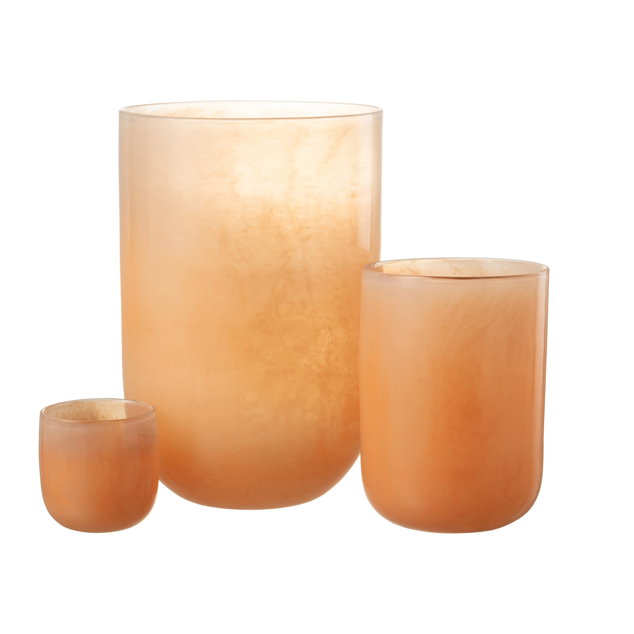 J-Line vase Corrie - verre - corail - large - 37 cm de hauteur