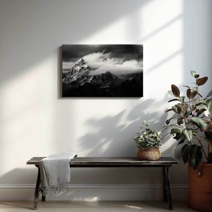 Tableau paysage Roche et vent Toile imprimée