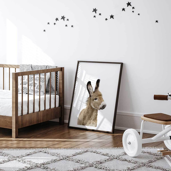 Affiche enfant anon  Affiche sous cadre noir