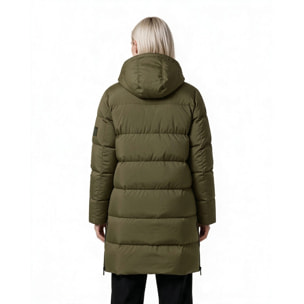 Abrigo para mujer ECOON Biarritz Long jacket - Khaki