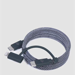 Piquadro Cavo di ricarica magnetico Type C e lightning