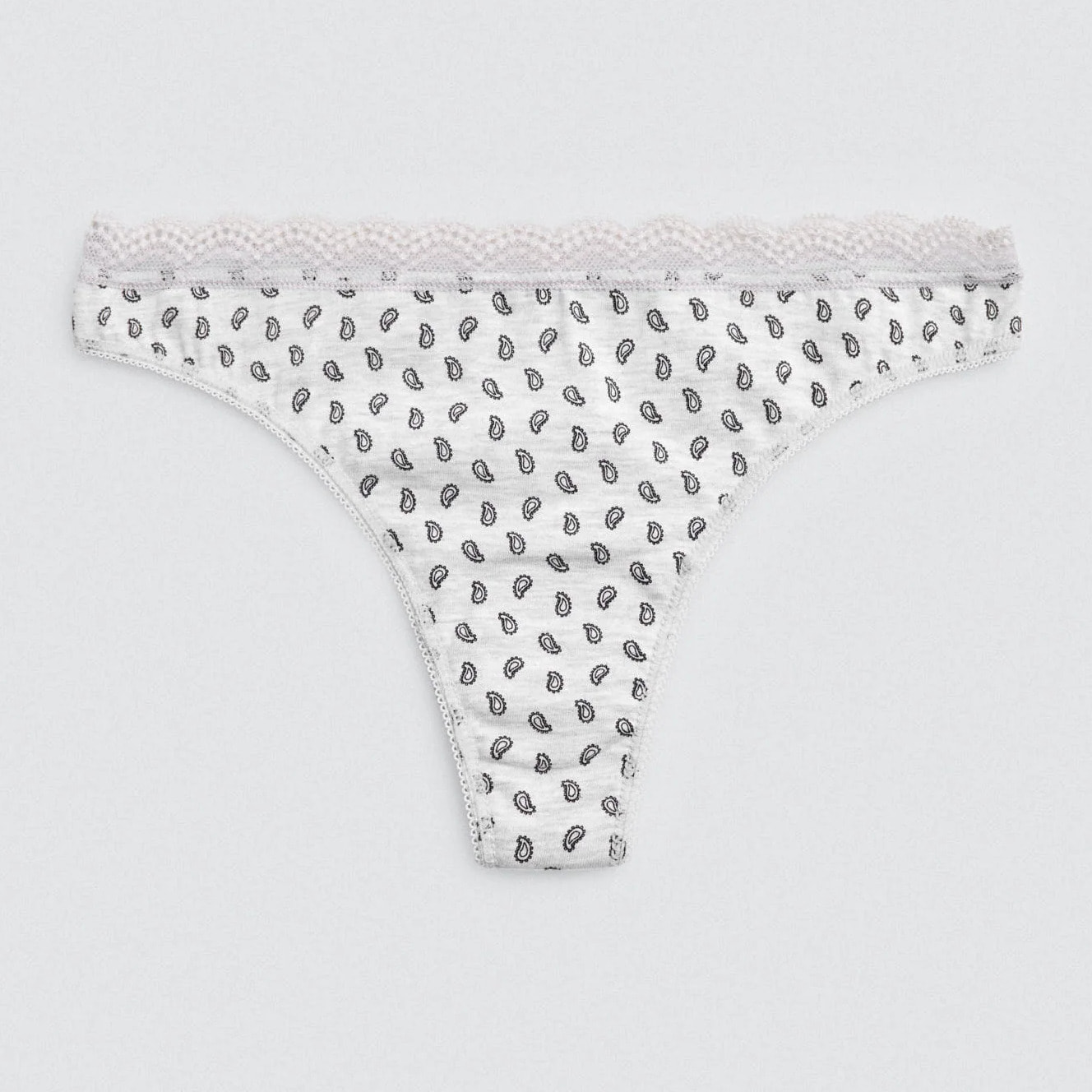 Confezione da 2 slip stampati con dettagli