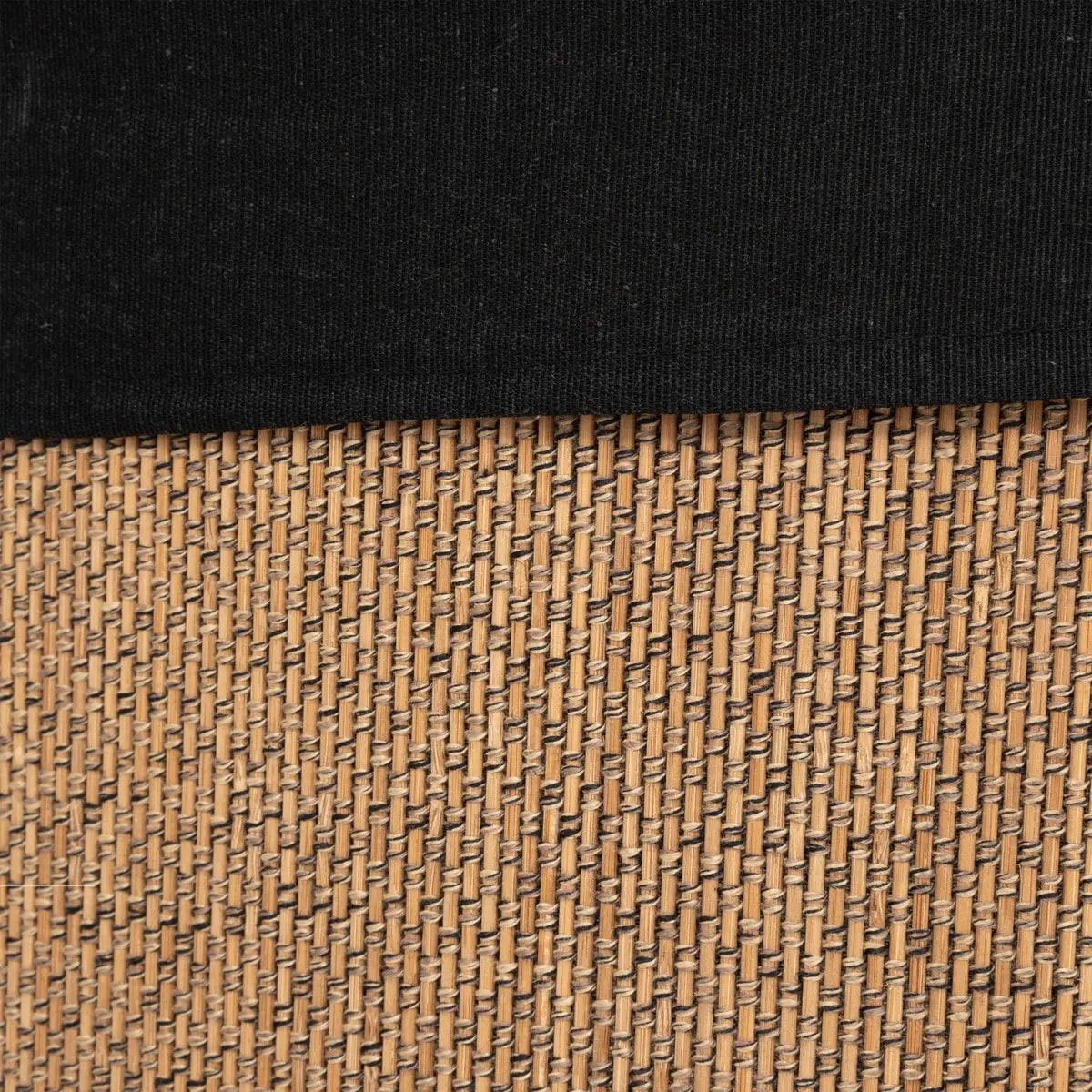 Panier à linge d'angle en bambou 48L