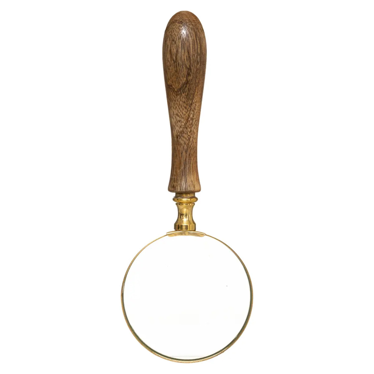Loupe Lou l.20,5cm manguier et métal