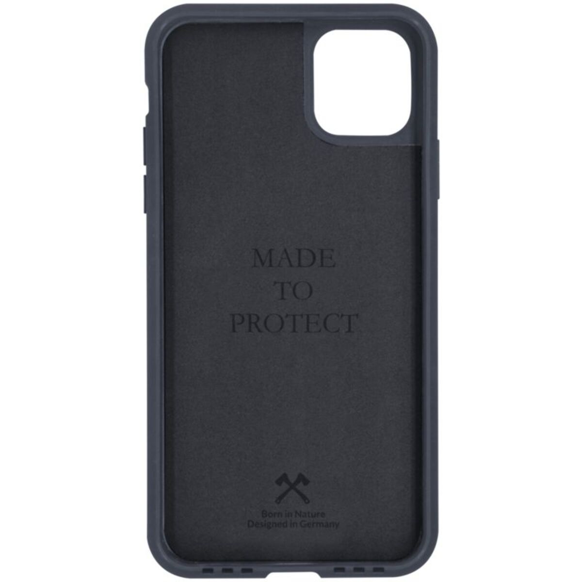Coque bumper WOODCESSORIES iPhone 11 Pro Pierre volcano noir