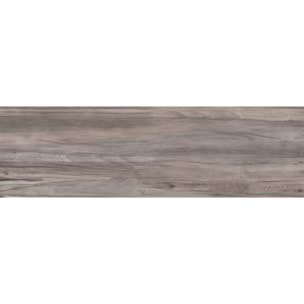 Rouleau revêtement adhésif vinyle au mètre - Sticker lavable Cuisine Meuble Armoire Porte - BOIS GRIS FONCÉ
