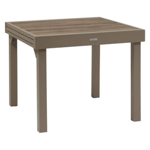Table de jardin 8 places Piazza extensible café