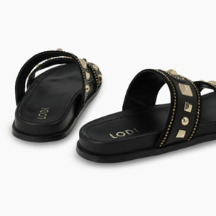 SANDALIAS NEGRAS A-POL