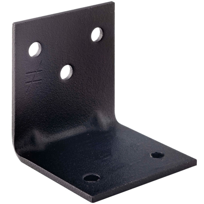 Kit 10 équerres d'assemblage noires EA444/2PB + 60 vis - SIMPSON - EA444/2PB-R