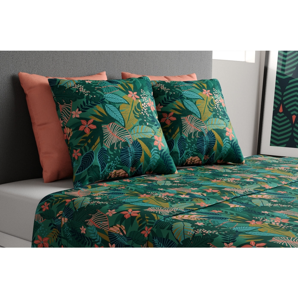 Parure de drap 4pcs Coton Zania