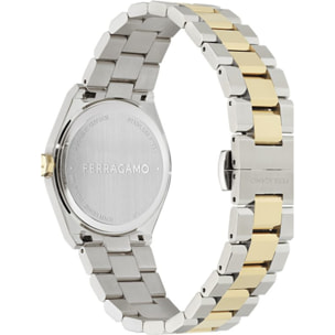 Ferragamo Reloj Analógico De Cuarzo Zb-Vega Upper East 35Mm-F