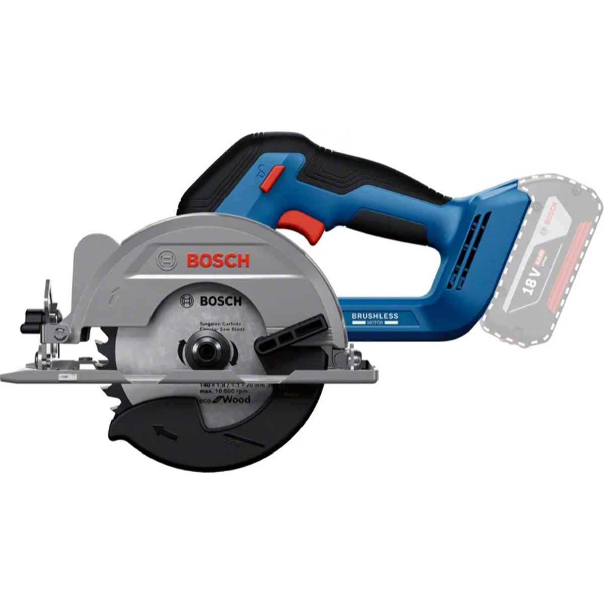 Scie circulaire sans fil GKS 18V-51 Professional - BOSCH - 06019M3120