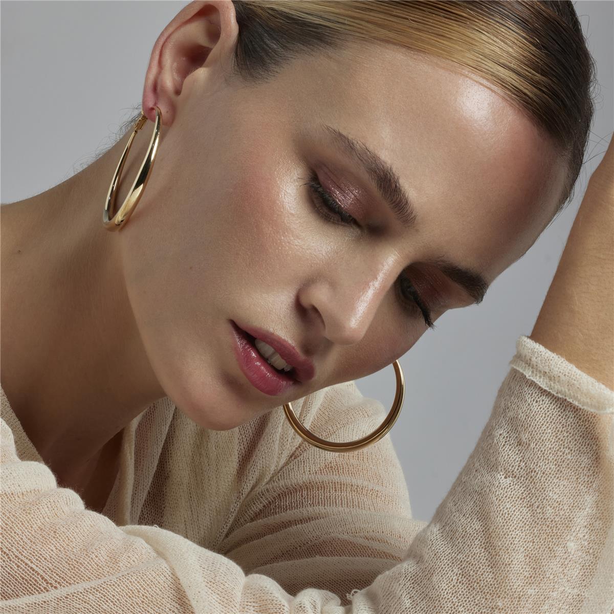 Pendientes Lux by Lux acabadoss en oro 18k