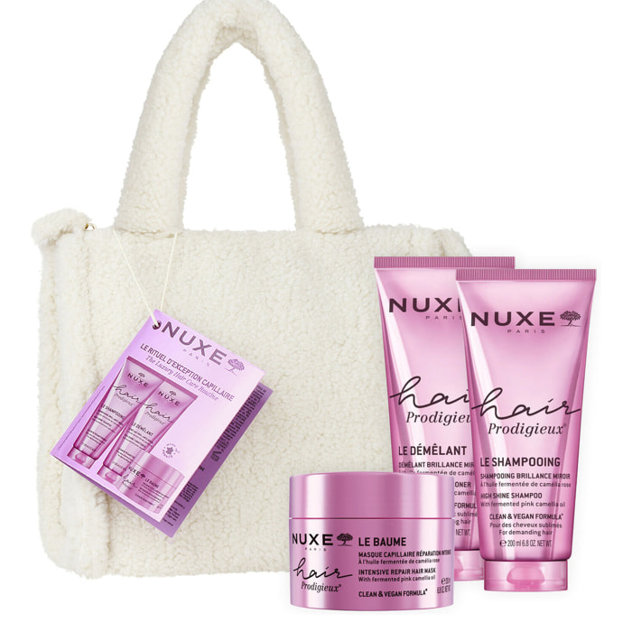 Hair Prodigieux - Coffret Shampoing Brillance Miroir 200ml + 2 Produits