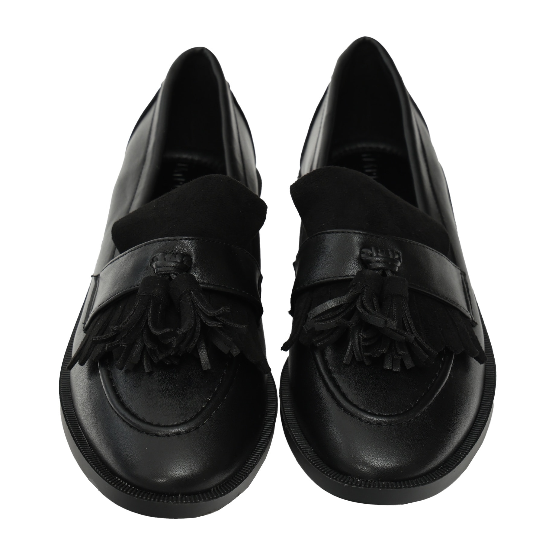 Mocassino con frange - tacco 2,5 cm