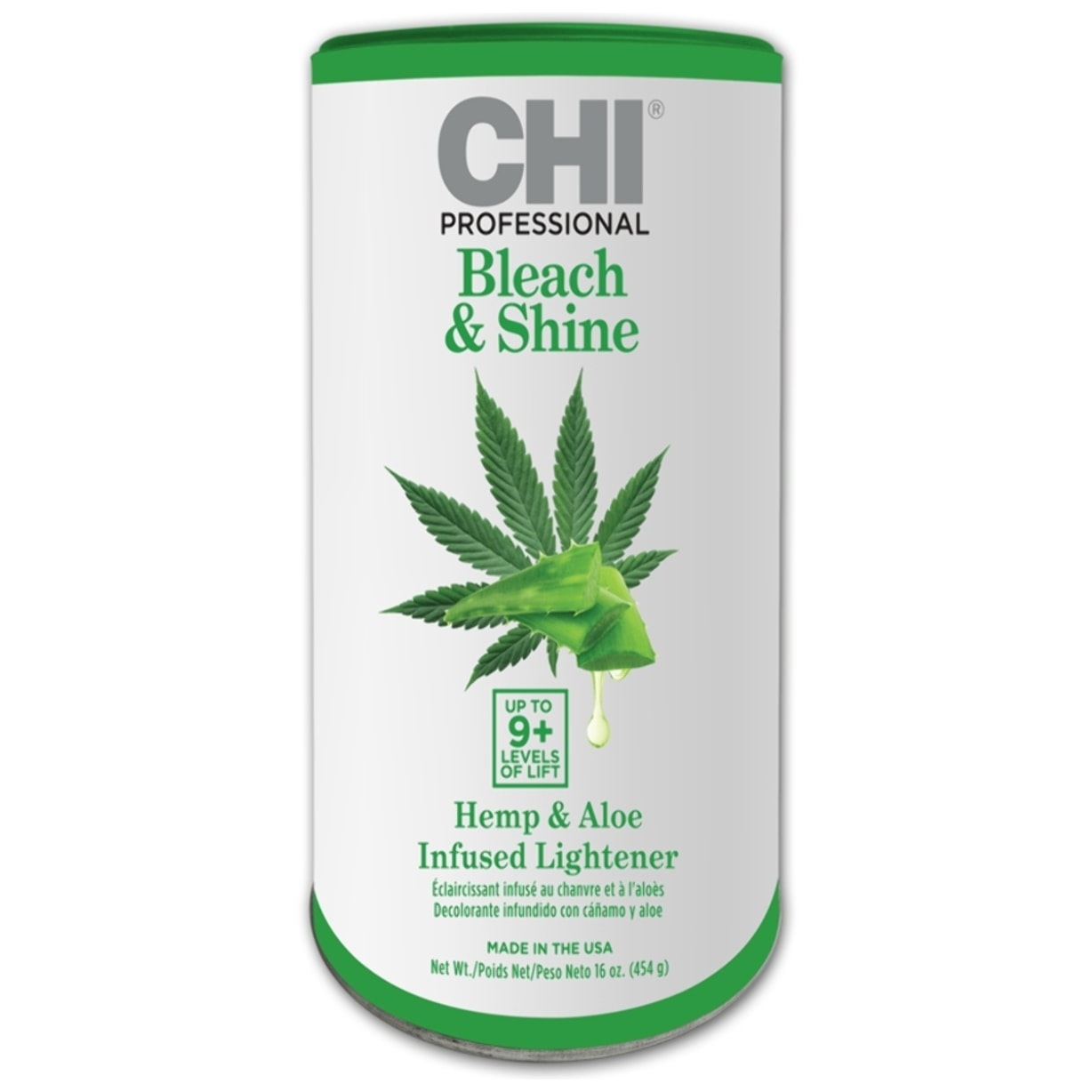 FAROUK CHI Bleach & Shine Hemp & Aloe Infused Lightener 454g