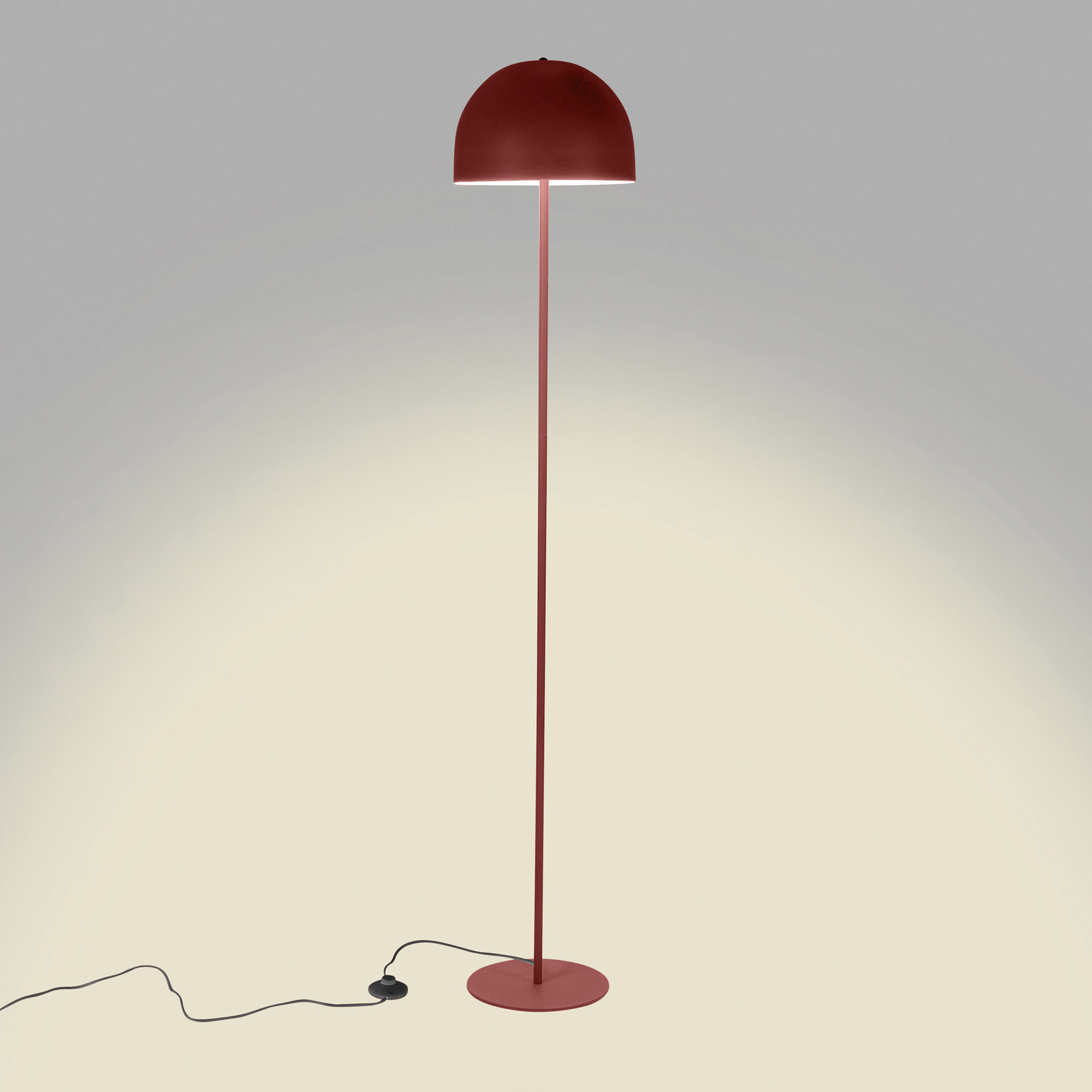 Forlight Fres pie de salón rojo para bombilla E27