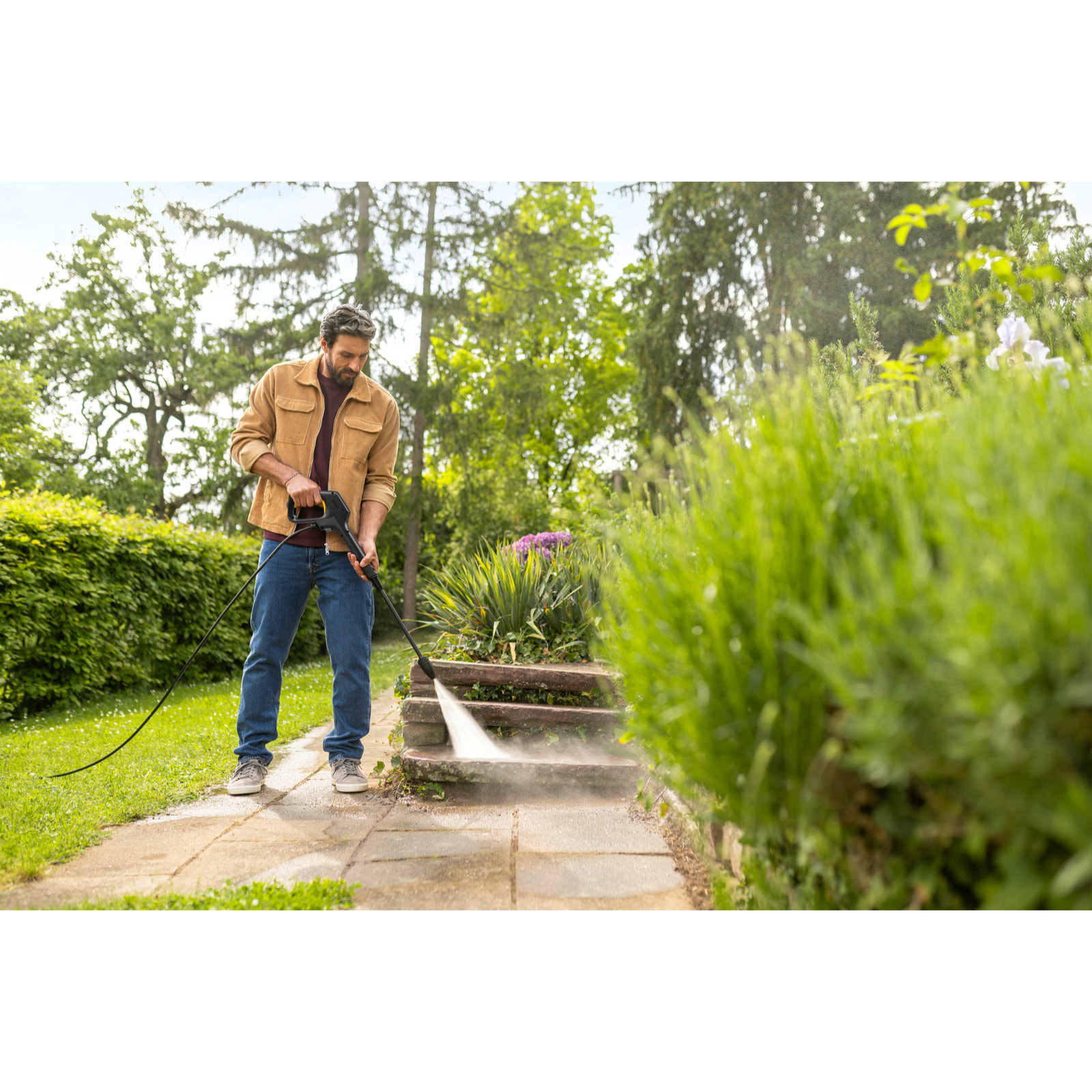 Nettoyeur haute pression Karcher K 2 Power Control - Pression 110 bar- Débit 360 l/h- Réglage de la pression