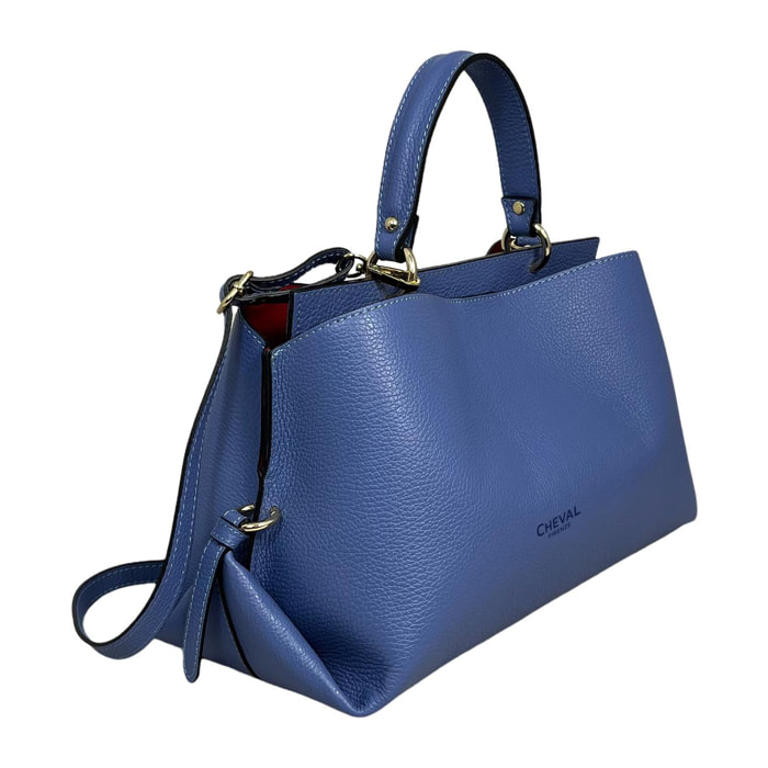 Bolso de Mano Cheval Firenze Bianca Azul Bígaro