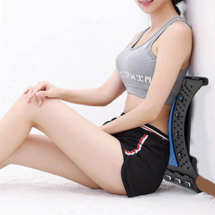 Massaggiatore di trazione lombare e agopuntura di terapia magnetica e fisioterapia della vertebra cervicale