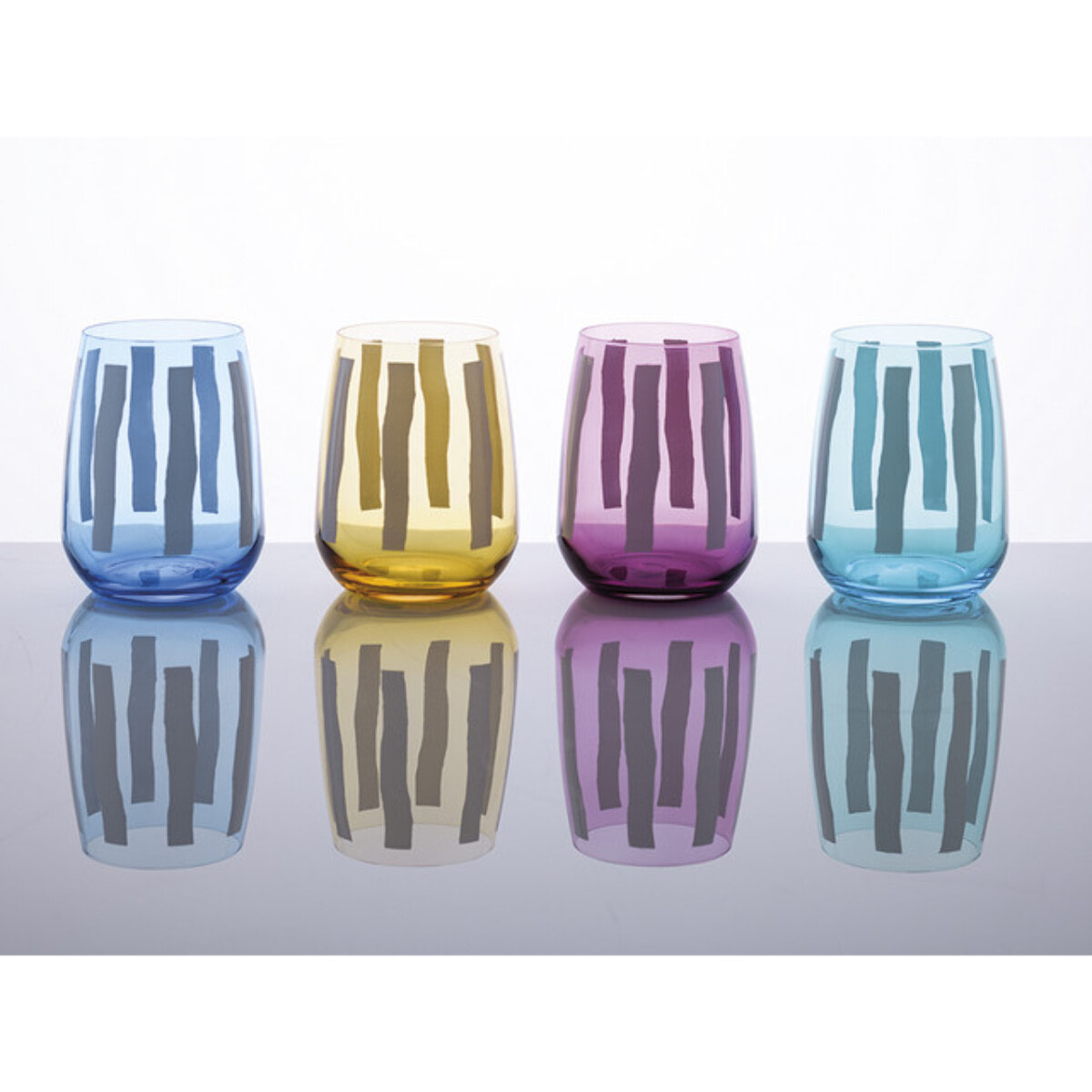 Set 6 bicchieri da acqua Fior di Loto