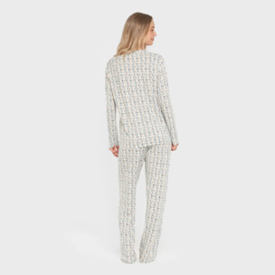 Pigiama lungo da donna eloina soft