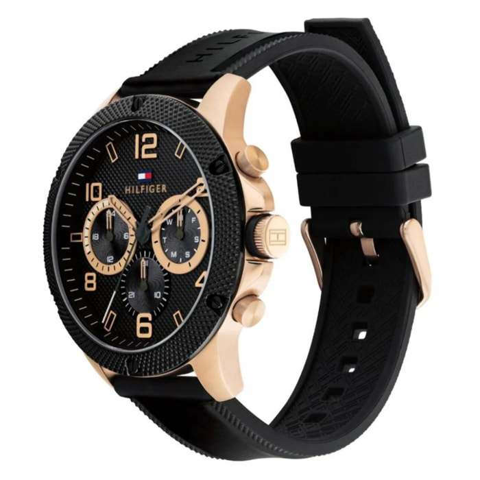 Reloj Tommy Hilfiger 1792028 Hombre Analogico Cuarzo con Correa de Silicona