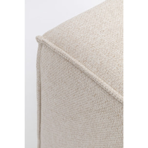 Assise centrale canapé Infinity crème Kare Design