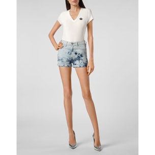 PHILIPP PLEIN Pantalones cortos vaqueros