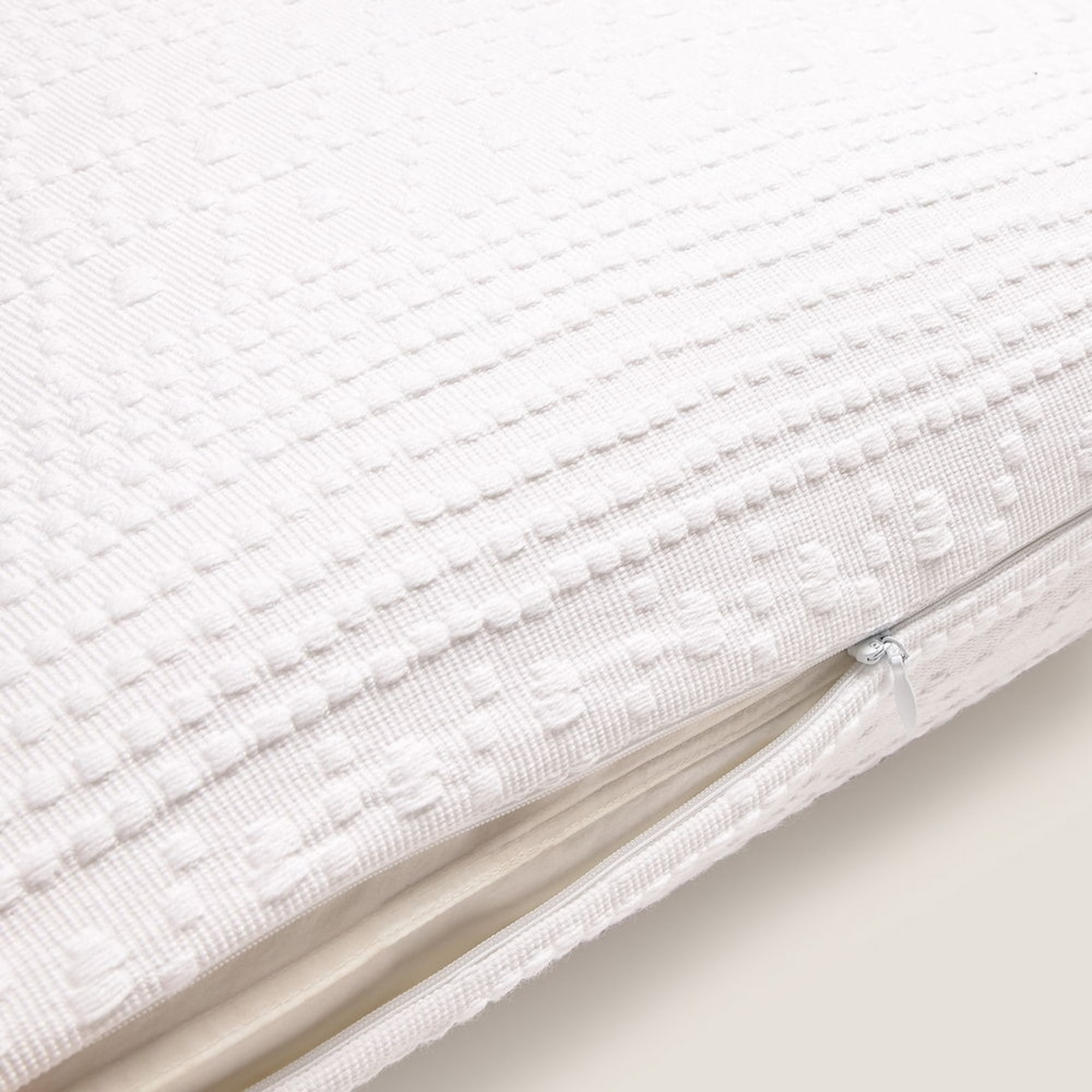 Funda de cuadrante algodón jacquard Drite color blanco 100% Algodón