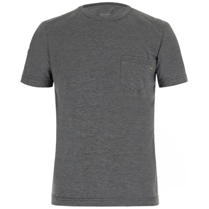 T-Shirt Tecnica - Uci Official - Grigio - Uomo