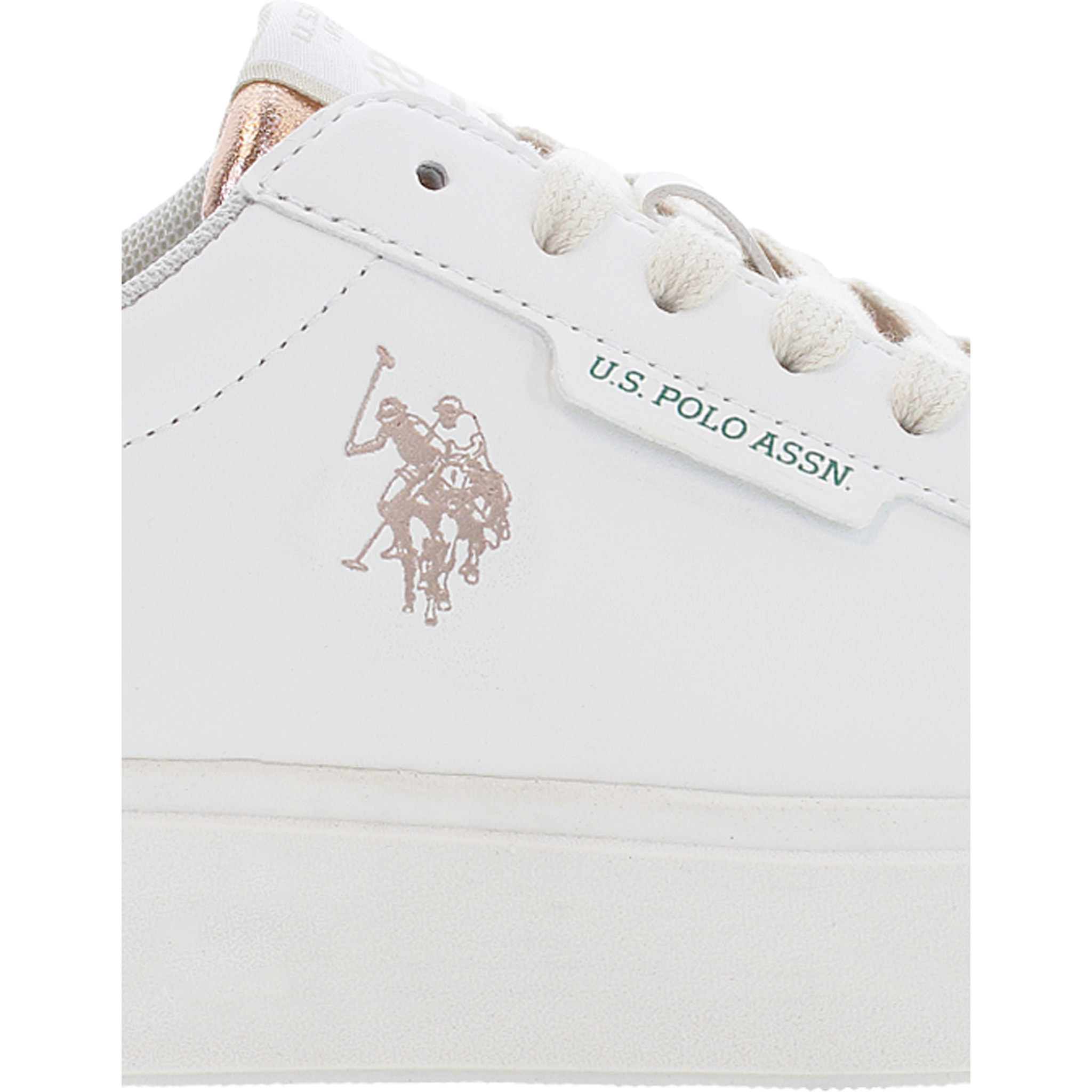 Sneakers U.S. Polo Assn. bianco-beige