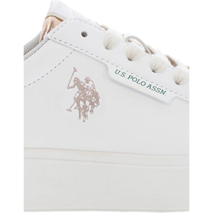 Sneakers U.S. Polo Assn. bianco-beige