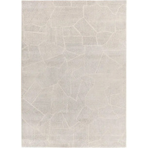 PORTO Alfombra abstracta en color gris, varias medidas disponibles