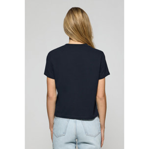 Camiseta Tori azul marino con logo Minimal Combo Polo Club