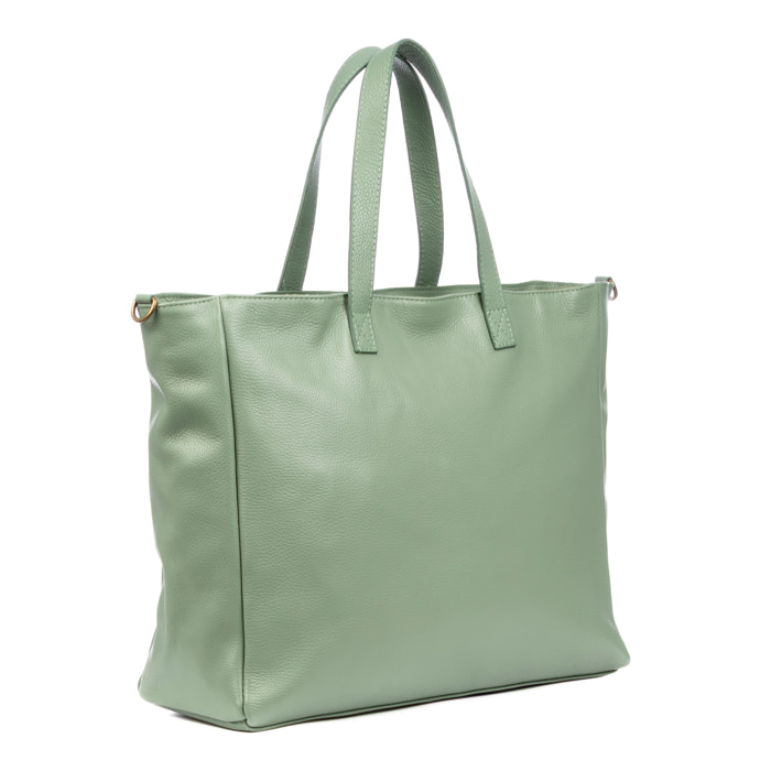 Balsorano borsa shopper donna oversize. Pelle autentica Dollaro.