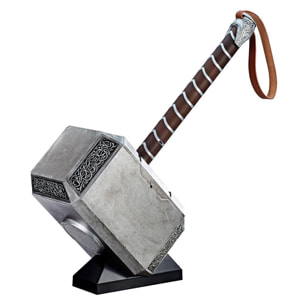 Thor Marvel Legends Serie Figura Replica Martello Elettronico Articolato Mjolnir 50 cm Hasbro