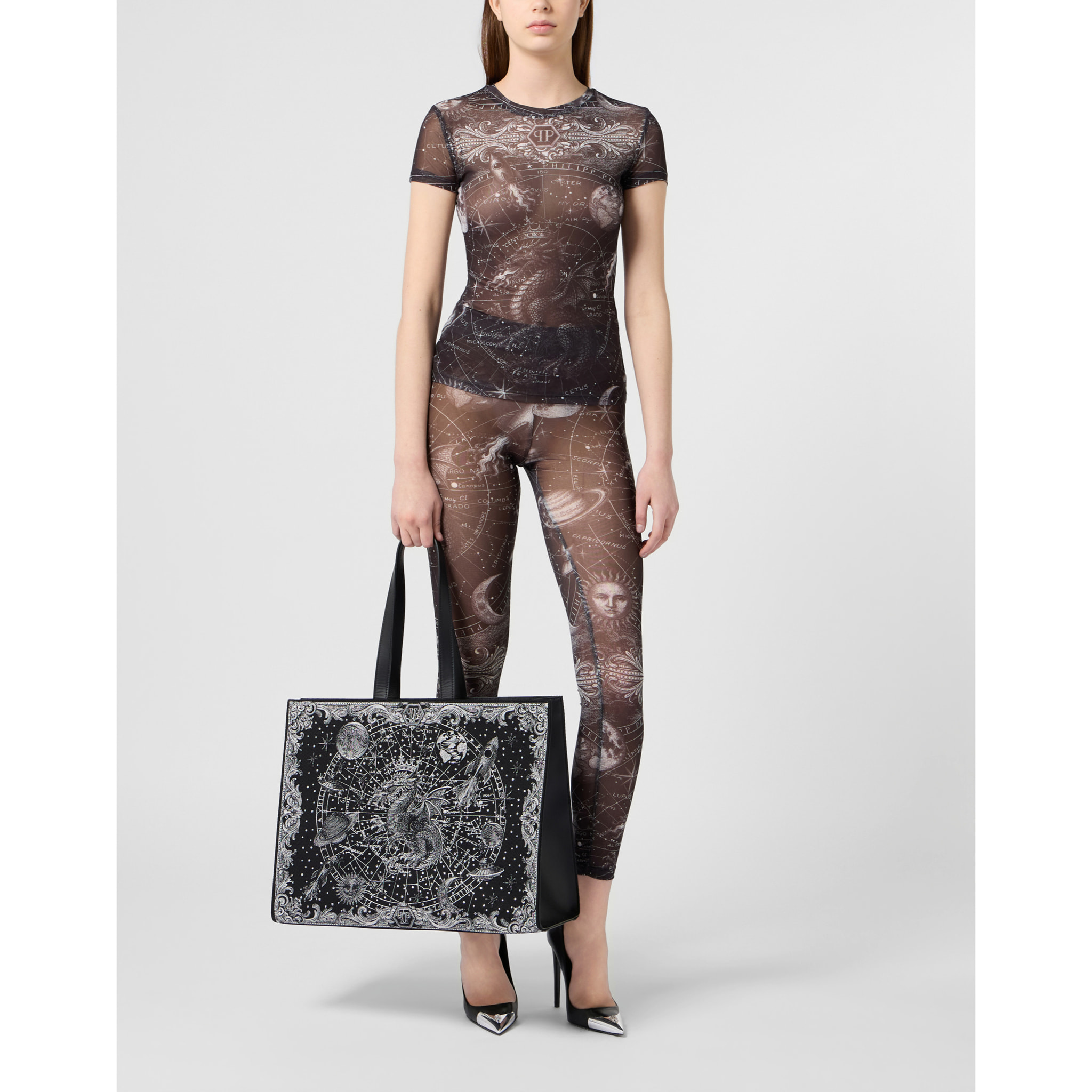 PHILIPP PLEIN Leggings deportivos