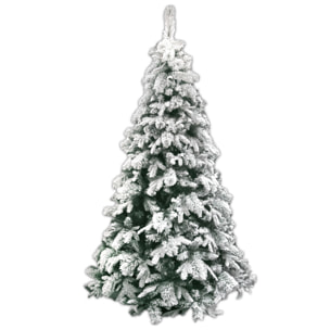 Albero Di Natale Innevato "Nevada" - Altezza 180cm - Albero Realistico in PE + PVC - Extra Folto con 747 Rami