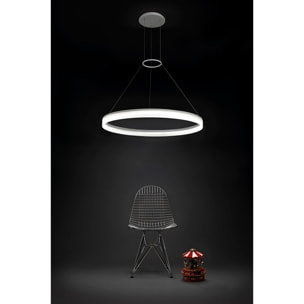 LEDS C4 Colgante Circ Round Ø1000 LED 49.3 Blanco cálido - 3000K ON-OFF Blanco 3473lm