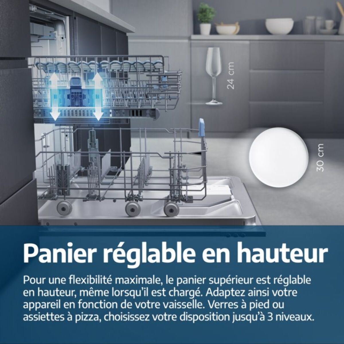 Lave vaisselle 60 cm BEKO BDFN26441G