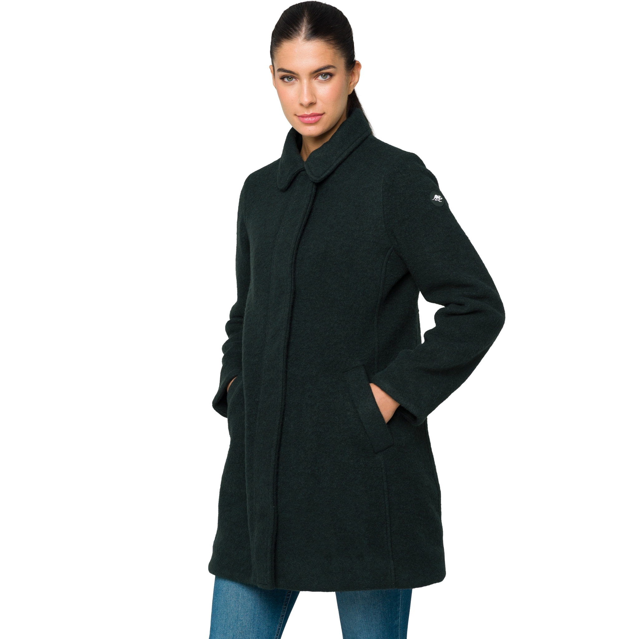Cappotto Hot Buttered termico Akita verde scuro