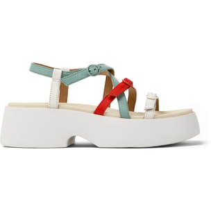Sandali - CAMPER Tasha Twins - Multicolore - Pelle liscia