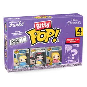 Disney Princesses Bitty Pop! Vinile Figura 4-pack Cinderella 2,5 Cm Funko