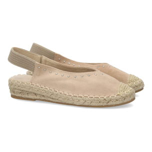 Alpargata destalonada mujer comoda verano