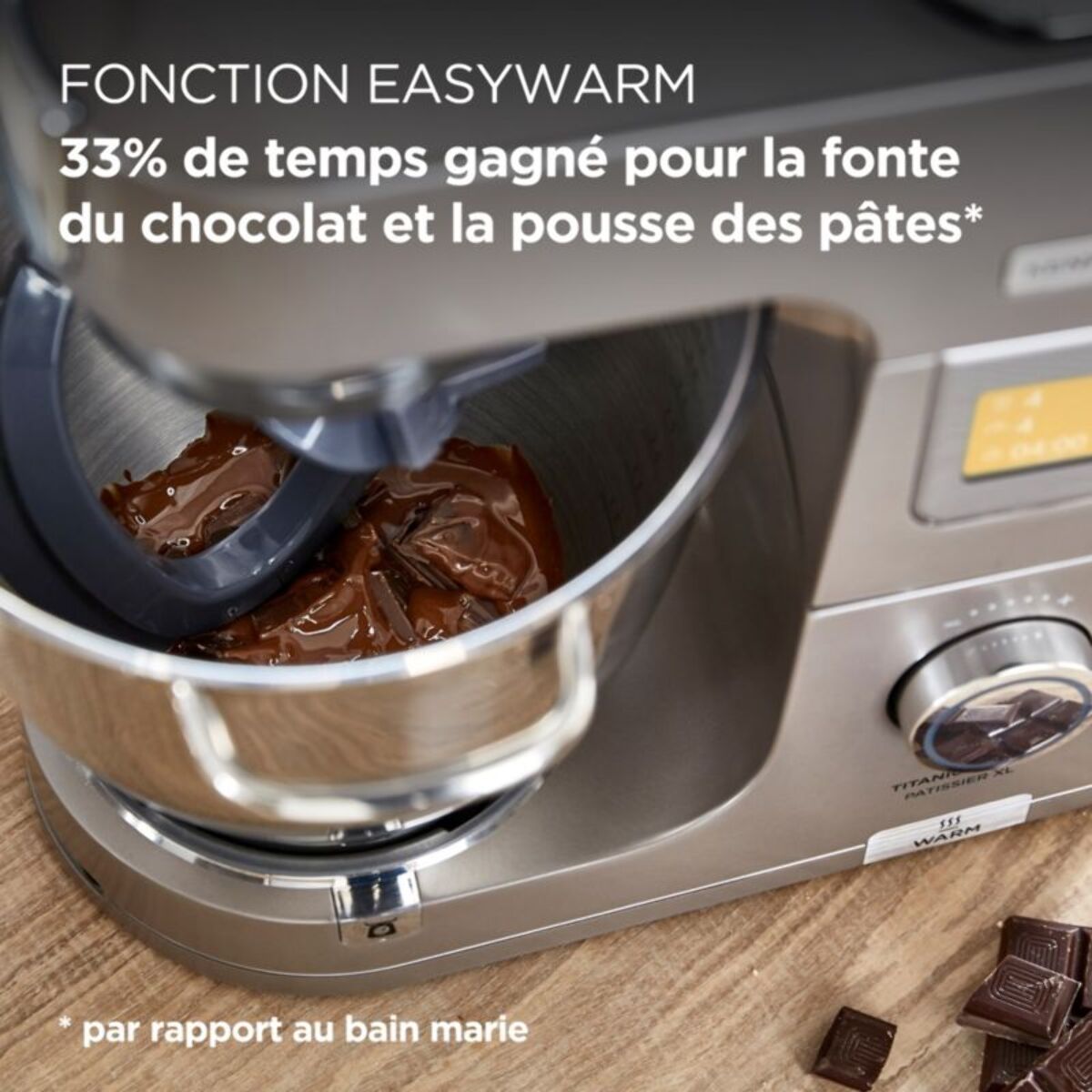 Robot pâtissier KENWOOD KWL90.009SI Titanium Chef Patissier XL
