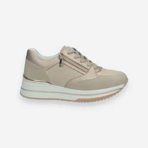 Sneakers Donna Tata Italia Beige