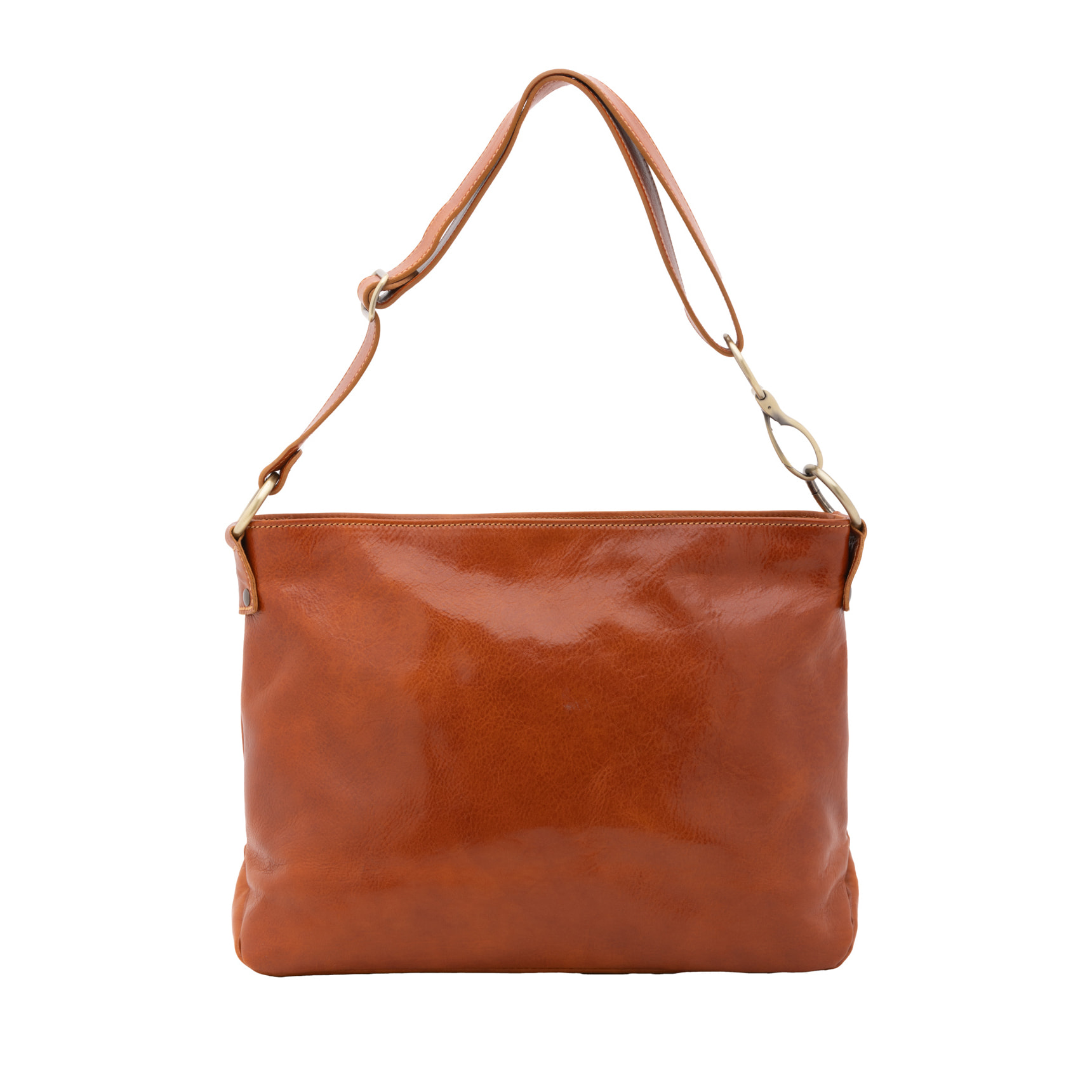 Borsa a spalla  da donna In Vera pelle Made in Italy 38x29x11 cm