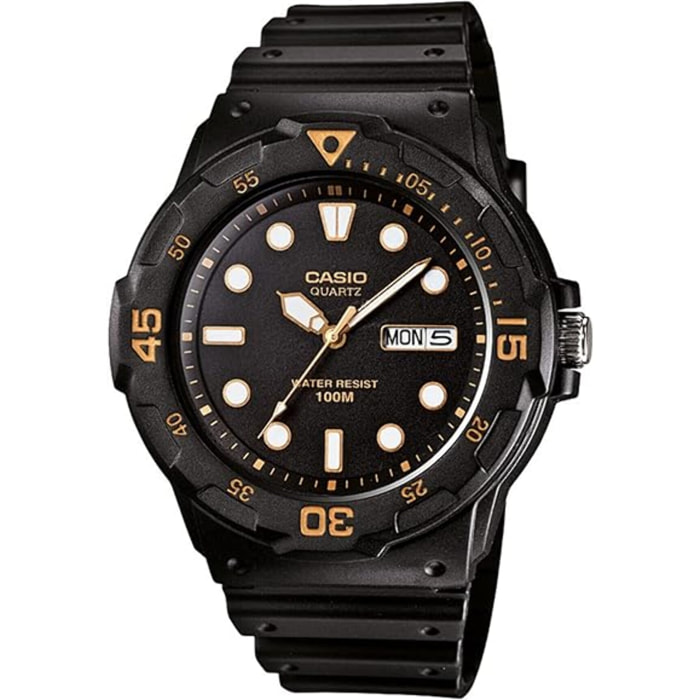 Reloj Casio MRW-200H-1EVD Hombre Analogico Cuarzo con Correa de Resina